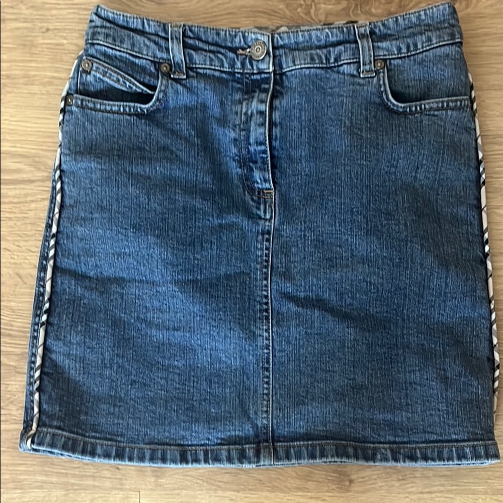 Burberry Denim Blue Women's Skirt size 4